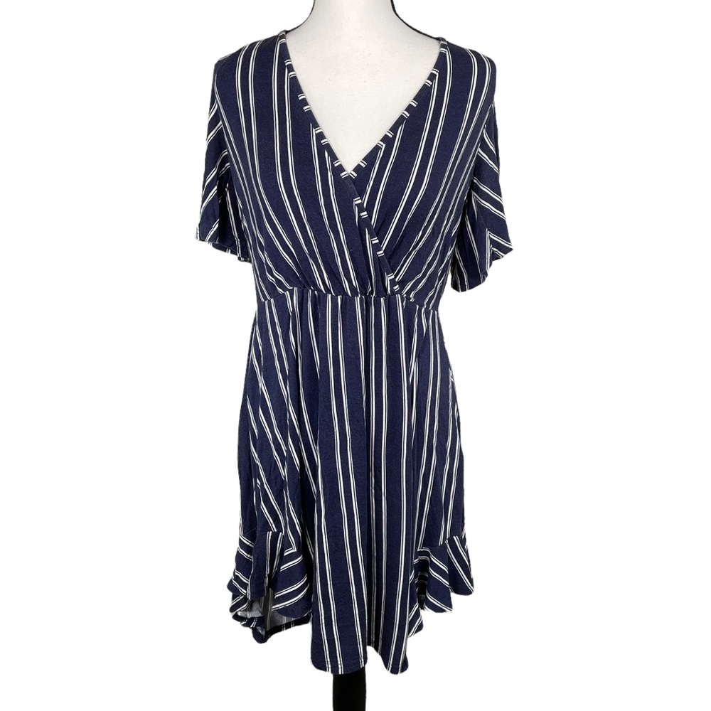 Baum Und Pferdgarten Blue Stripe Dress